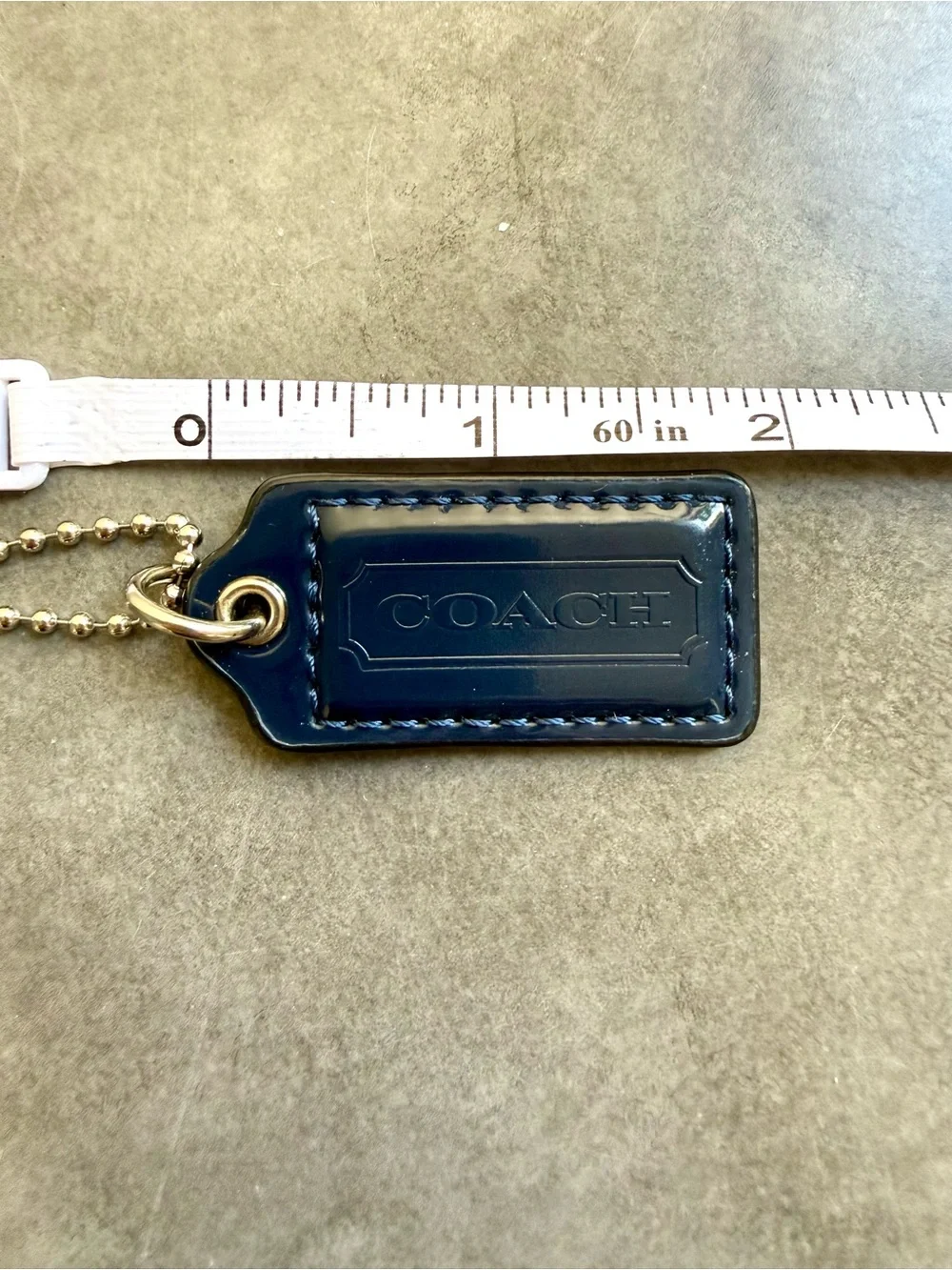 Pick 1 Coach Hang Tag - Plum, Salmon Pink or Navy